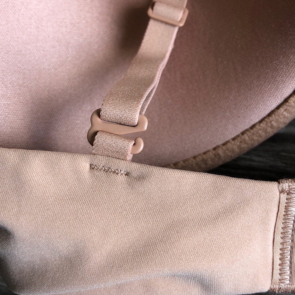 New Skims Fits Everybody T Shirt Bra Convertible Ochre Tan 32DD - Picture 5 of 7